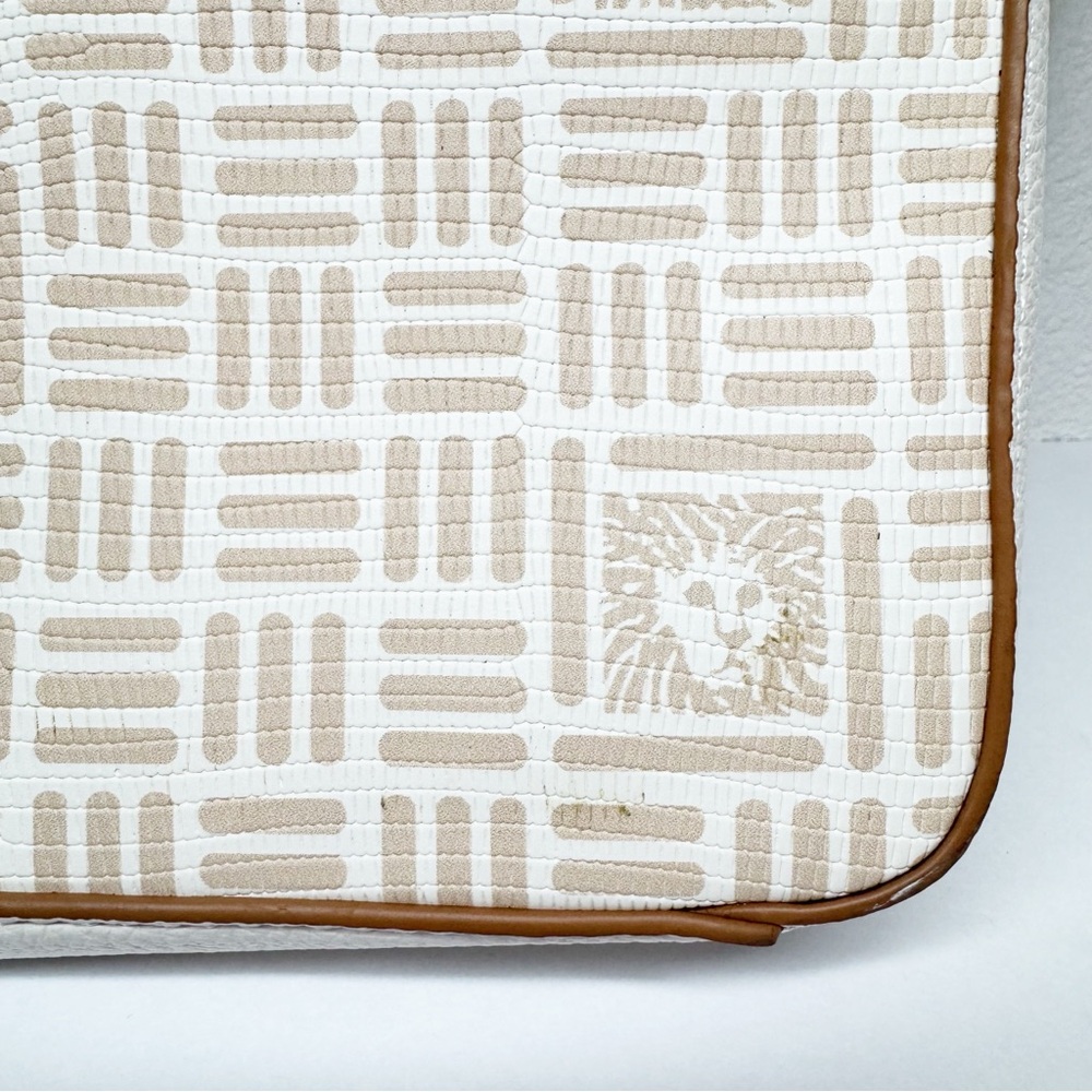 Anne Klein Lion Logo Double Zip Dome Crossbody - Picture 5 of 15